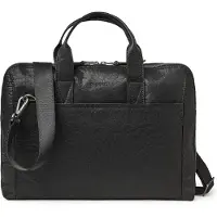 Saddler Businesstasche Umhängetasche mit Laptopfach Gustav Computer Bag Black schwarz