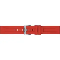 Tissot T852.047.920 Uhrenarmband 22 mm Silikon Rot