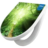 Banjado WC Sitz mit Absenkautomatik D Form Motiv Dschungel Malaysia [TDW3 12693]