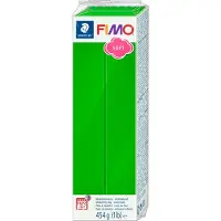 Staedtler FIMO soft 8021 ofenhärtende Modelliermasse Einzelprodukt, 454g, tropischgrün