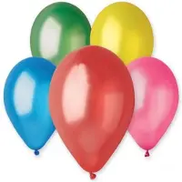 GoDan S.A Ballon Gm110 Metall 12" Mehrfarbig 100 Stück.