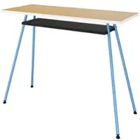 Letti Bürotisch Kost Colors 100x40 cm – modernes Design in Blau