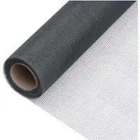 vidaXL Fliegengitter Fiberglas 112x1000 cm Grau
