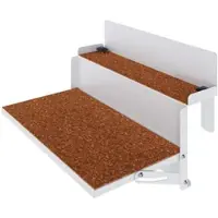 Letti Balkontisch – hängend – LEVIRA – Modell 48 – Metall – Weiß – 48x35x29 cm