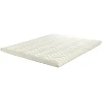 Letti Topper Lux Latex Weiß 150x200 cm – Höhe 8 cm