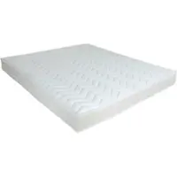 Letti Matratze Lux Latex Weiß 90x190 cm H3 - Höhe 18 cm