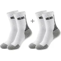 Helios Coolmax, Laufsocken, 2 Paar, weiß