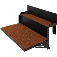 Letti Balkontisch – hängend – LEVIRA – Modell 48 – Metall – Schwarz – 48x35x29 cm