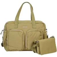 Childhome Wickeltasche Mellow, gruen
