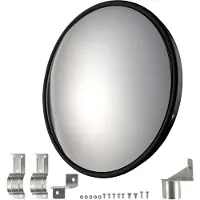 Wiltec Sicherheitsspiegel 80cm Konvexspiegel Überwachungsspiegel Ladenspiegel
