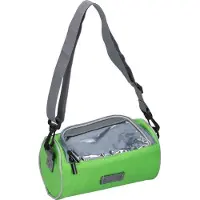 Dunlop - Fahrradlenkertasche/Gepäcktasche mit Smartphonetasche (grün)