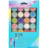 Stnux Aquarellfarben – 28 metallische -Farben