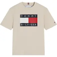 Tommy Hilfiger T-Shirt Heritage KB0KB10340 Beige Regular Fit