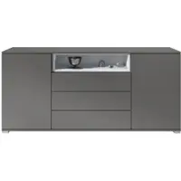 Vladon SIDEBOARD Skadu Weiß matt