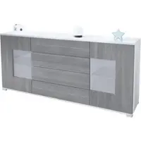Vladon SIDEBOARD Grömitz Avola-Anthrazit