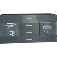 Vladon SIDEBOARD Carlos Grau Hochglanz