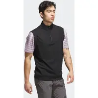 Adidas Funktionsweste "ULTIMATE365 CLASSIC QUARTER-ZIP VEST" für Golf, mit Reißverschluss, aus Polyester und Elasthan