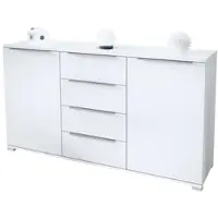 Vladon SIDEBOARD Linio Weiß matt