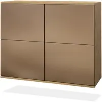 Vladon KOMMODE Rova Bronze Optik