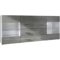 Vladon SIDEBOARD Carlos Avola-Anthrazit