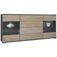 Vladon SIDEBOARD Bari Eiche sägerau