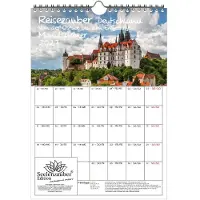 Seelenzauber GmbH Reisezauber Deutschland Von der Ostsee bis zum Erzgebirge Planer DIN A4 Kalender für 2027 Urlaub - Inhalt: 1x Kalender, 1x Weihnachtsanhänger (insgesamt 2 Teile)