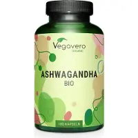 Vegavero Ashwagandha | 180 Kapseln | 670 mg Ashwagandha Pulver pro Kapsel | 2% Withanolide | vegan