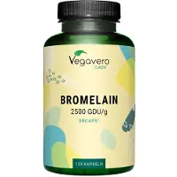 Vegavero Bromelain 2500 GDU/g 120 St Kapseln
