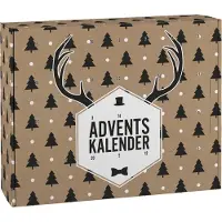 Herz&Heim DIY Adventskalender zum selbst Befüllen mit witzigen Hirschgeweih Motiv