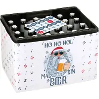 Herz&Heim Bierkastenbanderole als Adventskalender "Ho Ho ....hol mal ein Bier"