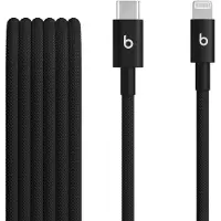 24.Se Geflochtenes USB-C zu Lightning Kabel - 1,5 Meter - Bolt Black