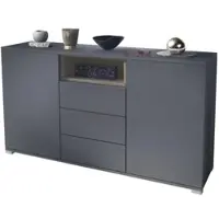 Vladon SIDEBOARD Skadu Eiche sägerau