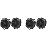 Tlily 4 Stck Autolautsprecher Hochtöner 100W 4Ω 2K-22KHz für Sagitar Sportsvan DIY Upgrade Lautsprecher