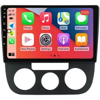 RoverOne Autoradio Bluetooth CarPlay GPS-Navigation Touchscreen für Volkswagen Jetta 5 2005 - 2010