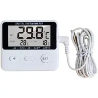 Wella -LCD-Digital-Sondensensor-Thermometer für Wassertanks, Schwimmbäder, Kühlschränke, Aquarien, Weinkeller-Thermometer
