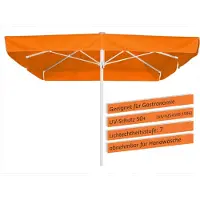 Schneider-Schirme Schneider Sonnenschirm Quadro orange 300 x 300 cm