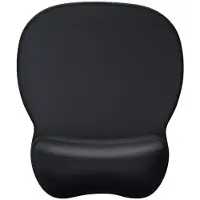 INF Ergonomisches Mauspad mit Handballenauflage Black