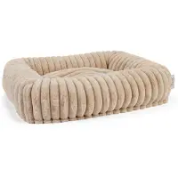 Rewer GmbH TrendPet Biscuit Cube Hundebett braun/ caramell (100x75x18cm)