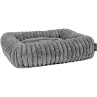 Rewer GmbH TrendPet Biscuit Cube Hundebett grau (100x75x18cm)