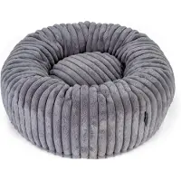 Rewer GmbH TrendPet Biscuit Spot Hundebett grau (76x76x30cm)