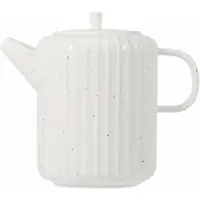 Salt & pepper Teekanne Ora Gloss Black / White 540 ml