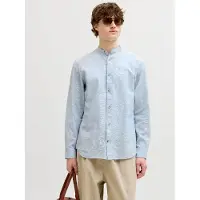 Jack & Jones Esummer Linen Blend Band Langarmhemd