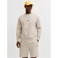Jack & Jones Sweatshirt "JJESOHO SWEAT CREW NECK NOOS", Baumwollmischung, relaxed fit