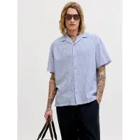Jack & Jones Hemd Summer 12289191 Blau Relaxed Fit