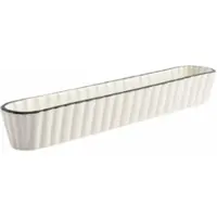 Salt & pepper Servierschale Nero White 26 x 4 x 3,5 cm