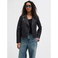 Jack & Jones 12206262_2161_S, Motorradjacke, Uni, Erwachsener, Reißverschluss, Polyester, Schwarz