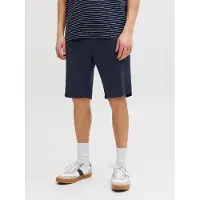 Jack & Jones Sweatshorts "JPSTGORDON mit elastischem Bund" unifarben, modisch, regular fit, Webstoff