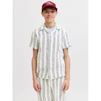 Jack & Jones Coba Stripe Resort Kurzarmhemd