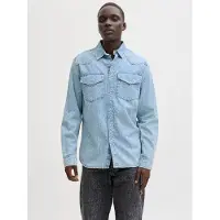 Jack & Jones Jeanshemd "JJEWESTERN JJSHIRT AT 187 NOOS" mit Brusttaschen