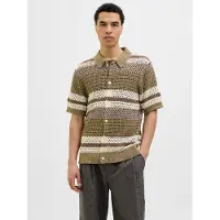 Jack & jones Gestreift Gestricktes Hemd